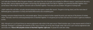 Read more about the article Автор мода Skyrim Together отказался портировать его на Starfield | StopGame